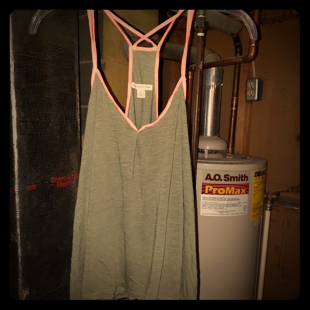 Small Greyish Green American Eagle Tank To, but if